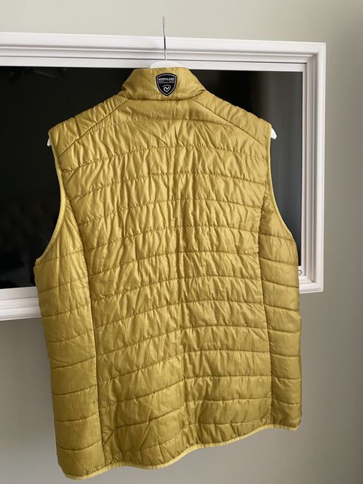 Меденожълт дамски ватиран елек Northland