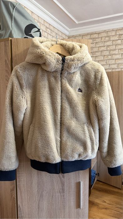 Униклано пухено палтенце