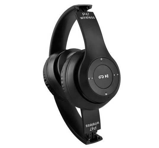 P47 Bluetooth слушалки безжични AUX, Micro SD, FM Radio