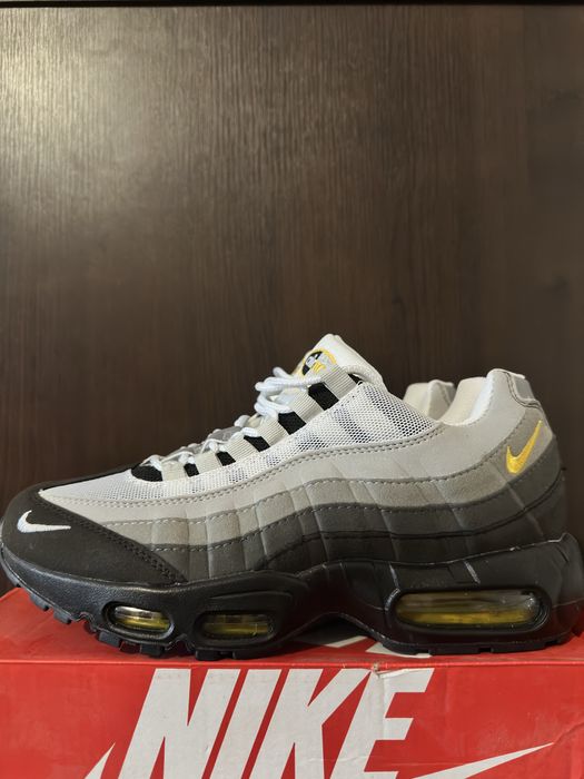 Nike Air Max 95 Grey Orange - 40,41,42,43,44,45,46 (размери)