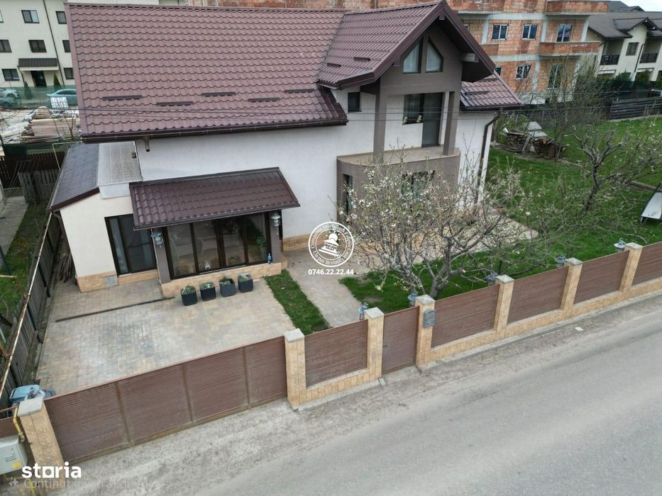 Vila P+M+Pod , 6 camere , 500mp teren - Valea Lupului, Iasi