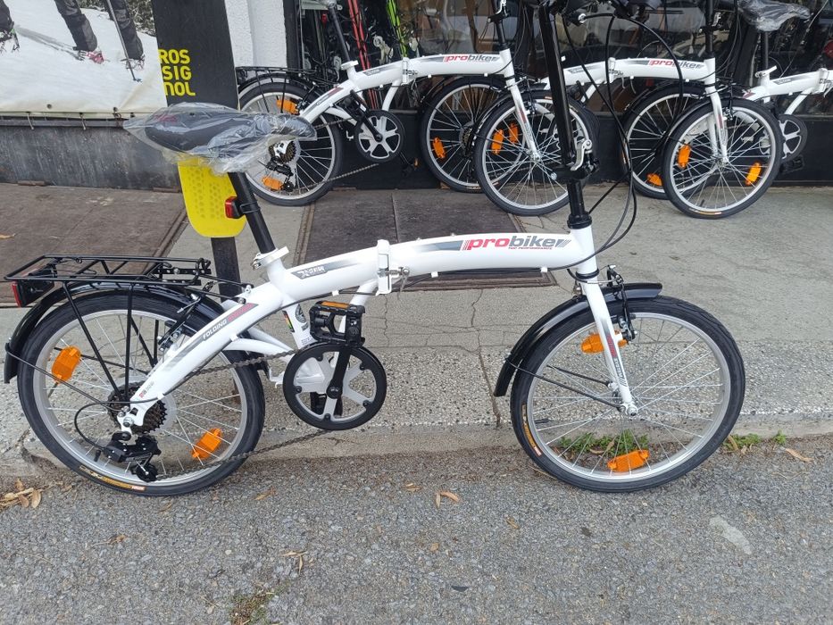 Разпродажба нов сгъваем велосипед  черен с огъната рамка - 200 euro