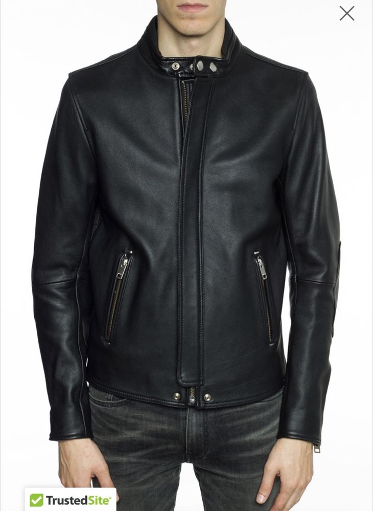 Diesel l clearance rush leather jacket