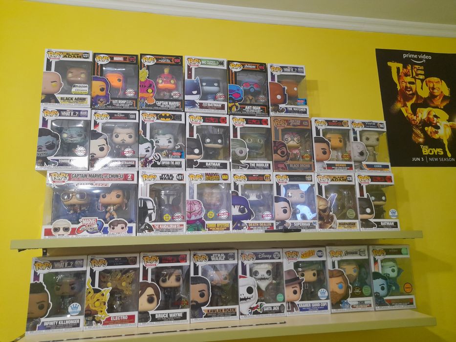 Funko pop Marvel, Star wars, DC колекционерски фигурки детски играчки