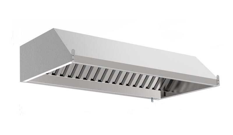 Зонт пристенный с кассетами | Нержавейка | Zont-Nerjaveyka | Доставка!