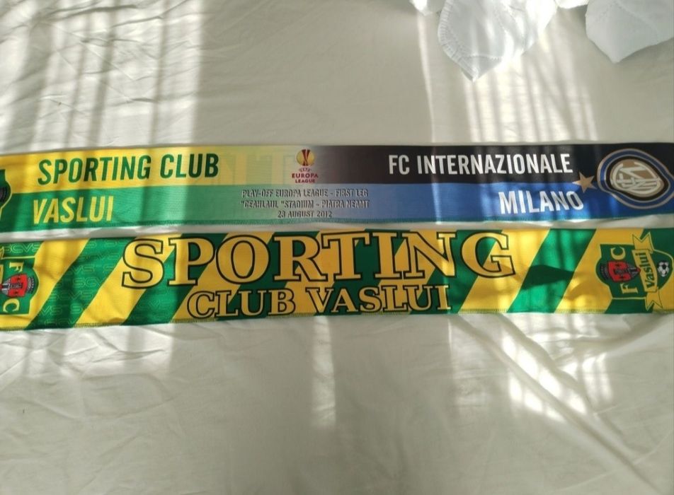 De colecție, esarfe FC Vaslui - inter Milano