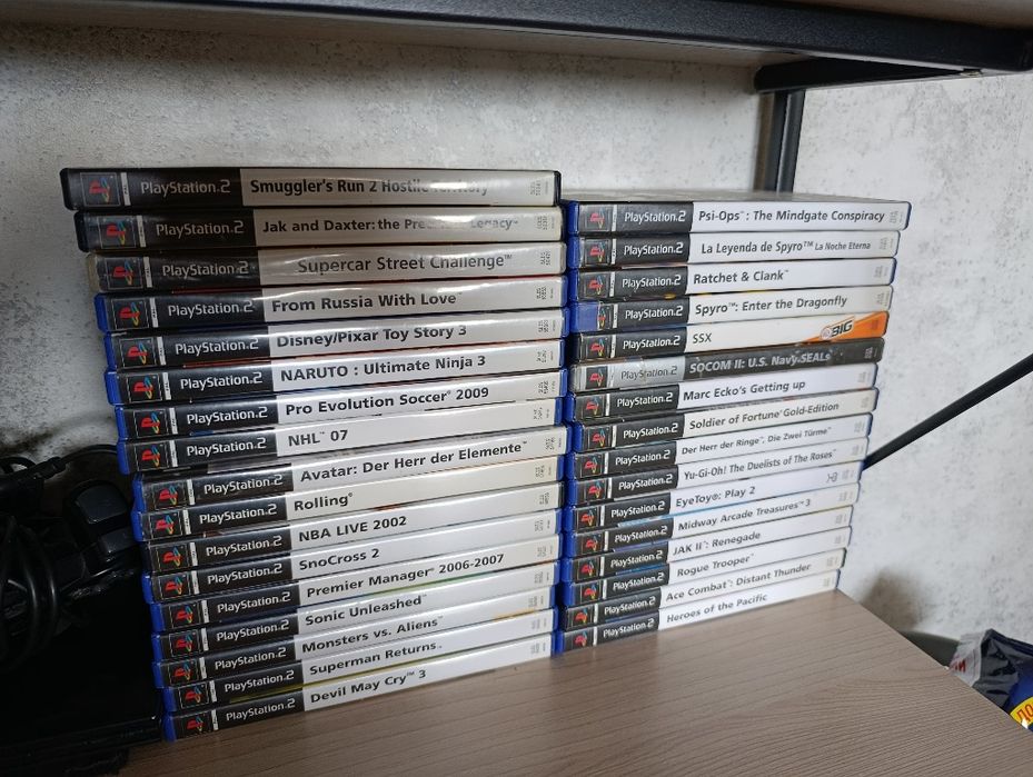 Ps1-Ps2 и 33 игры на 2ps