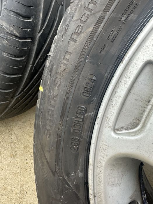 Летни гуми с джанти 16 - цолa