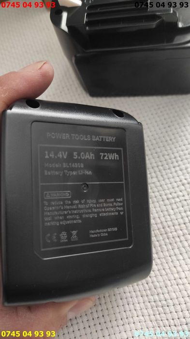 acumulator baterie 14V 5A NOI pentru Makita  pret pe buc