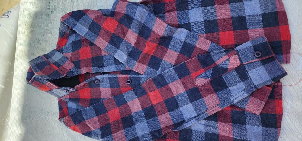 Рубашка в клетку на осень