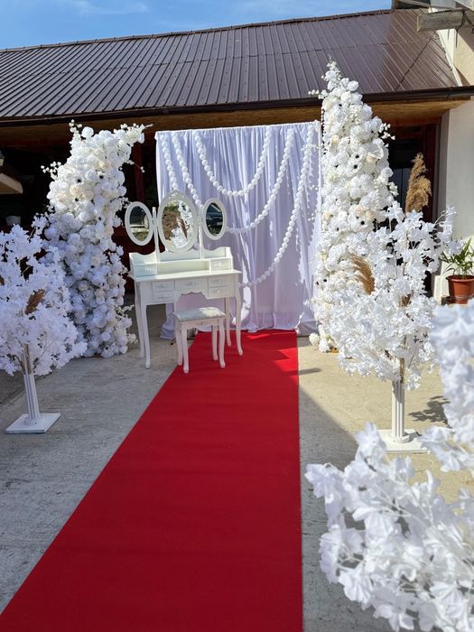 Decor nunta gatit mireasa aranjament