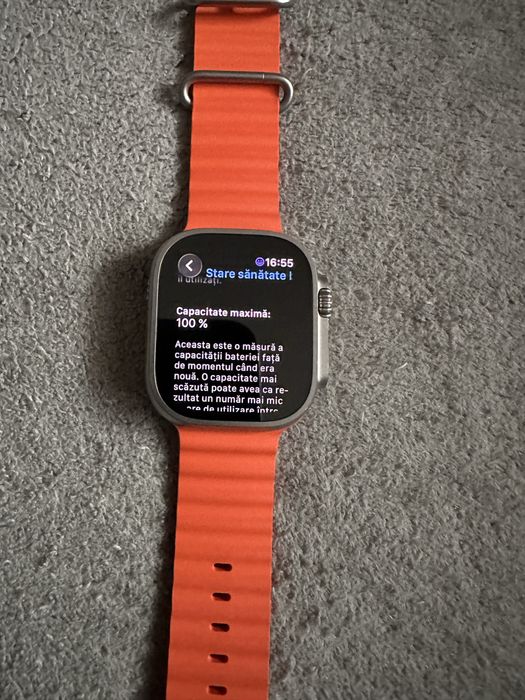 Apple Watch Ultra 2 bateria 100%