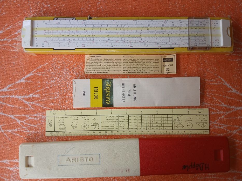 Rigla de calcul ARISTO în stare foarte bună