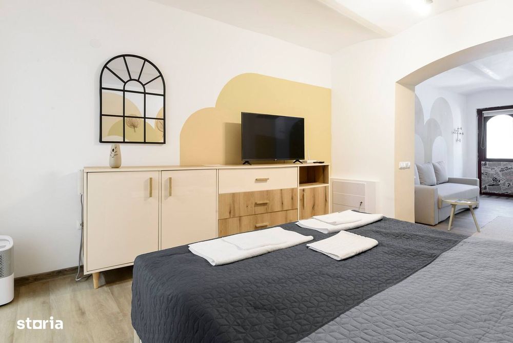 Studio modern si primitor in inima Sibiului – disponibil pentru inch