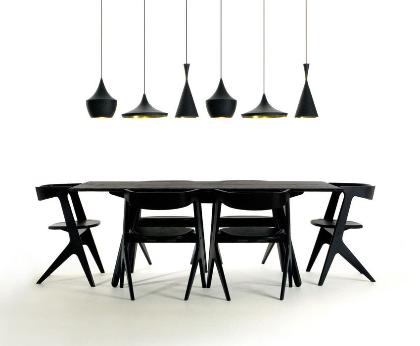 Suspensii / Lustre Dixon Beat Fat Lampă Pendul (negru, mat) | 99 euro!