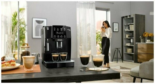Автоматическая кофемашина DeLonghi ECAM 220.21 B, чeрный