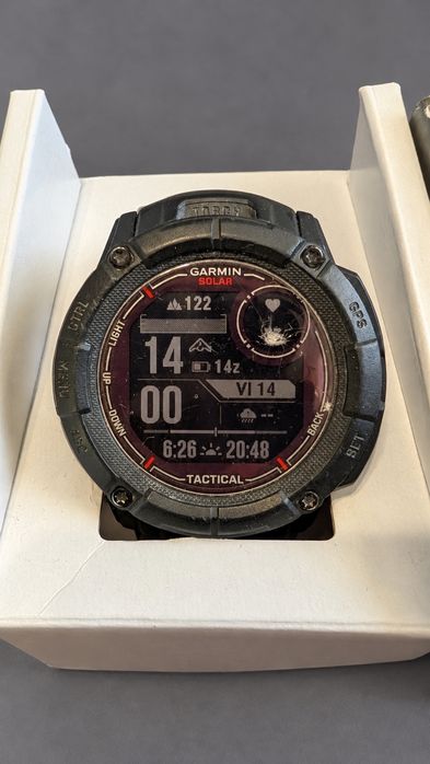 Garmin Instinct 2X Solar Tactical Edition – Full Box