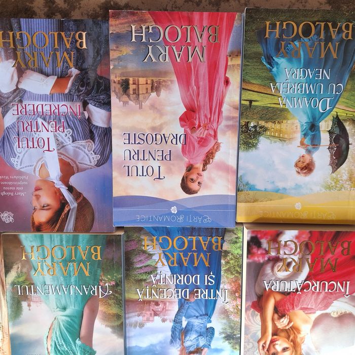 Set 10 carti romantice! Mary Balogh!