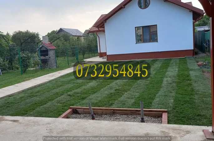 Montaj Gazon Rulou – Transformă-ți Curtea în 24h