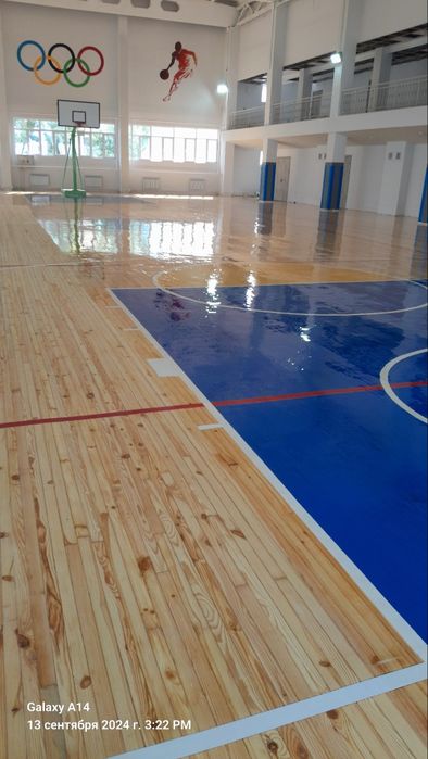 Шлифовка пол паркет