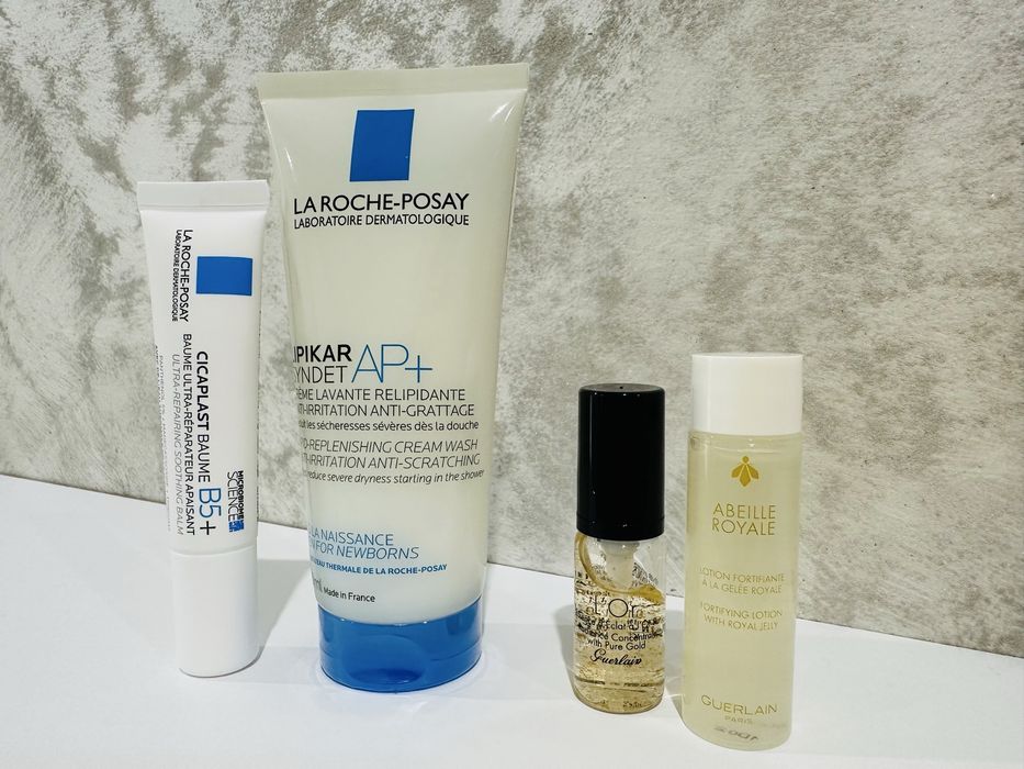 Estee Lauder, Bellebox, La Roche-Posay, Guerlain козметика