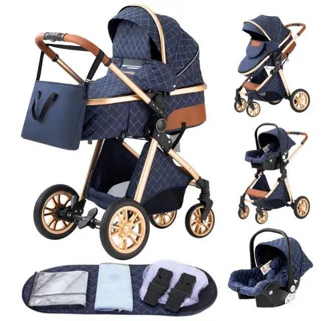 Carucior 3 in 1  NOU bebelus landou copii pliabil smart bebe + CADOU
