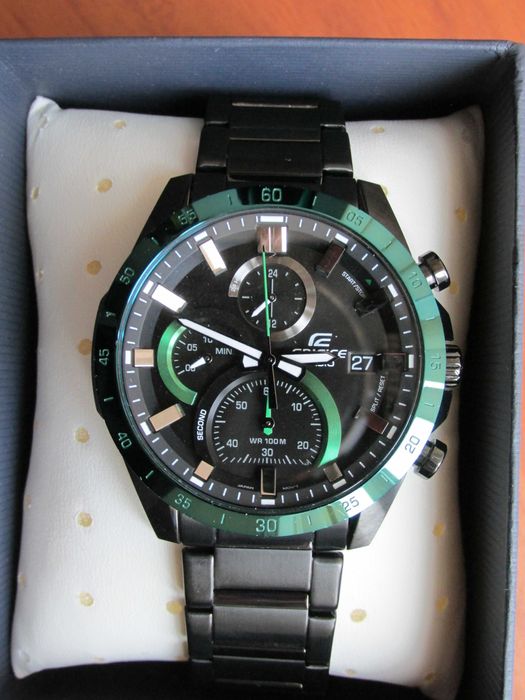 Casio EFR-571DC-1AV EDIFICE 100M Касио като нов