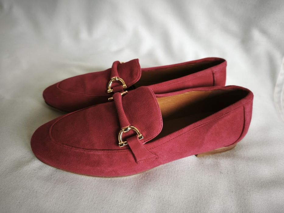 Office, обувки естествен велур, номер 39