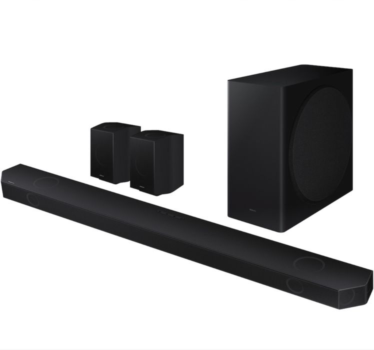 Soundbar Samsung HW-Q930B, 9.1.4, 540W, Bluetooth, Wireless Dolby Atmos, subwoofer si sateliti  Wireless, negru