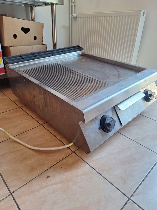 Grătar rocă vulcanică gaz Virtus plită electrica Modular 90x90