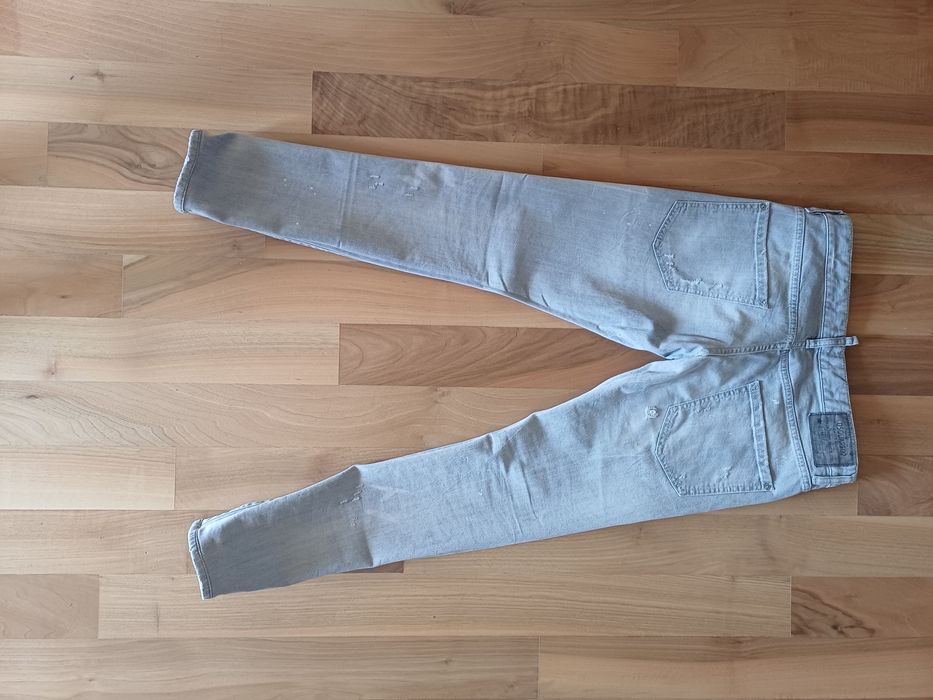 Дънки Dsquared2 светло сиви