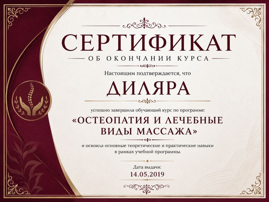Профессиональный массаж
