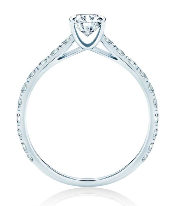 ГОДЕЖЕН ПРЪСТЕН С 21 ДИАМАНТА