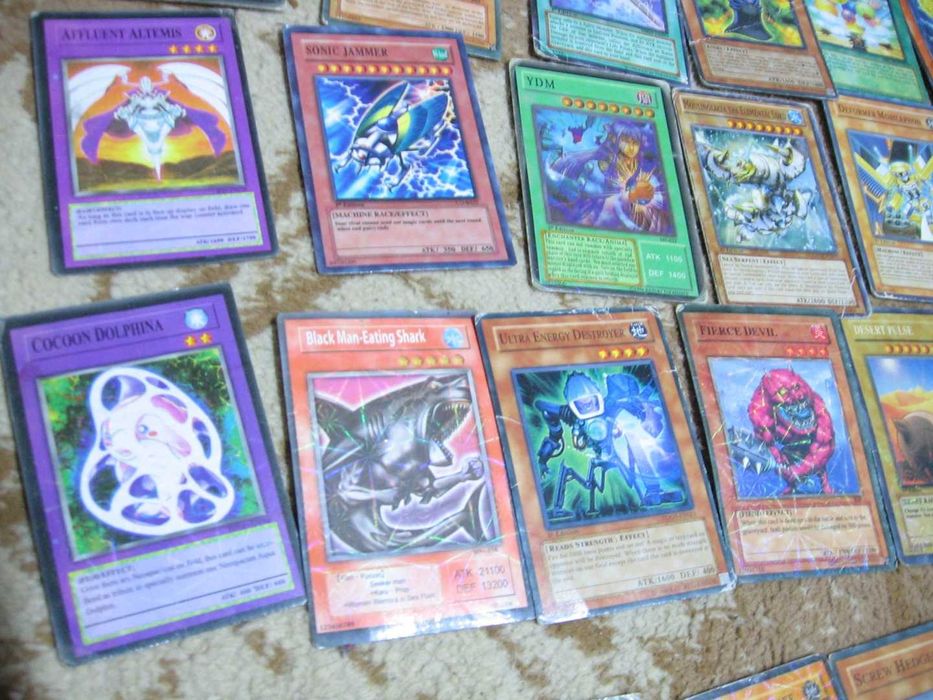 Колекция 74 редки yu-gi-oh карти за игра
