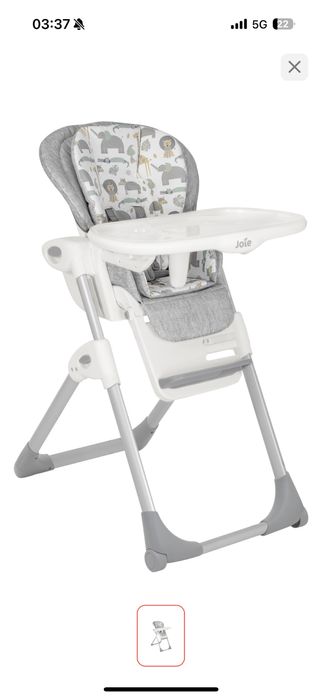 Детский стульчик и коляска