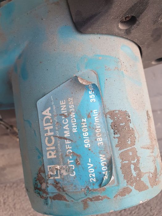 Балгарка по металлу