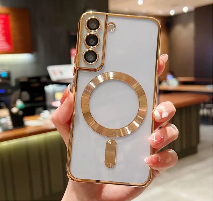 Samsung S20 FE S21 S24 FE S23 FE S25 FE Husa Silicon Magsafe Margine C