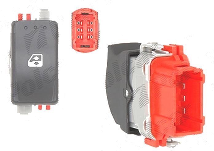 Buton, comutator macara usa Renault Master, 07.1998-01.2010, 1 buton