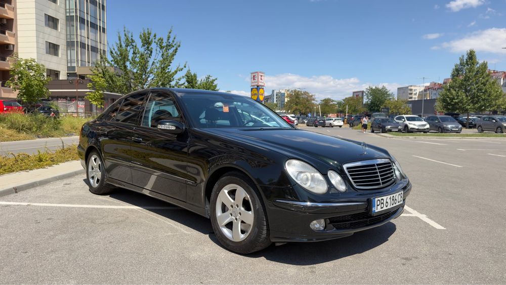 Mercedes E320 бензин-газ