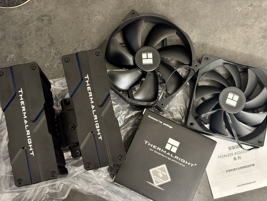 CPU Cooler Thermalright Peerless Assassin 140, negru