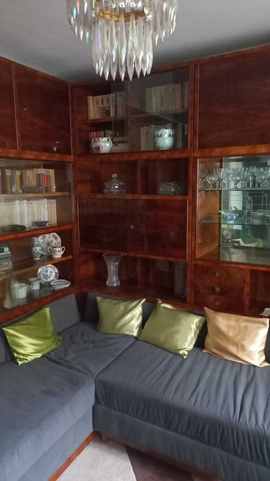Set complet din lemn cu coltar/ Mobilier sufragerie