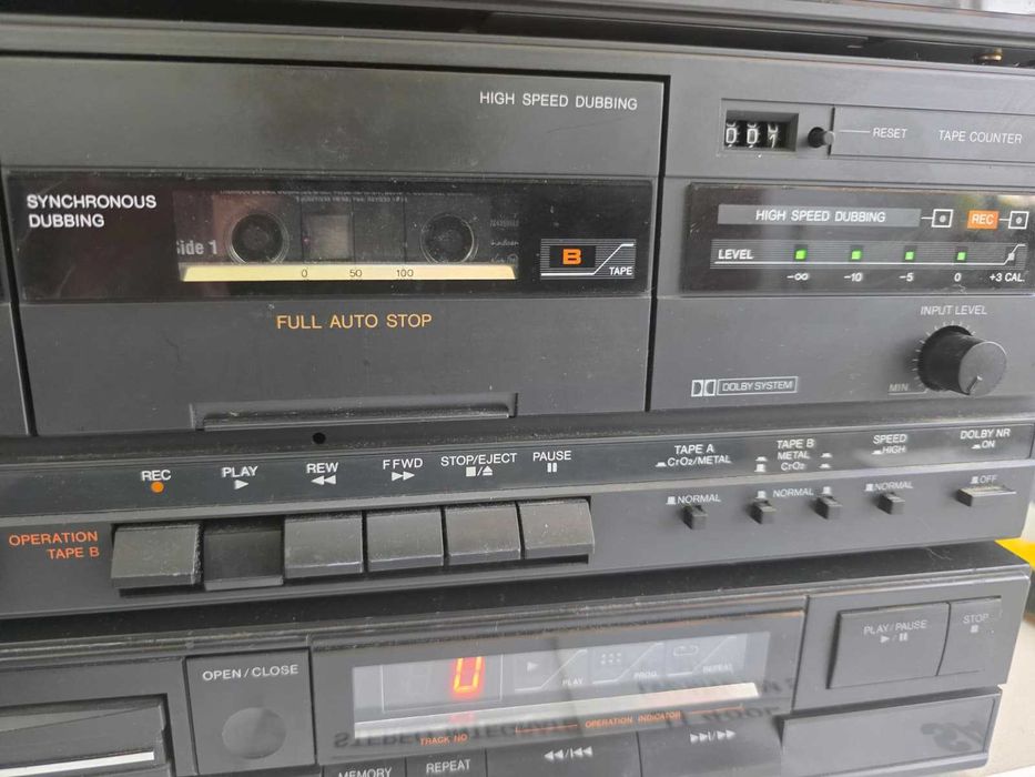 Sanyo System 288 Japonia complet, 5 componente, reconditionat, manuale originale
