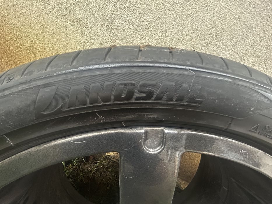 Set jante aliaj ABT + cauciucuri vară 245/40 R19