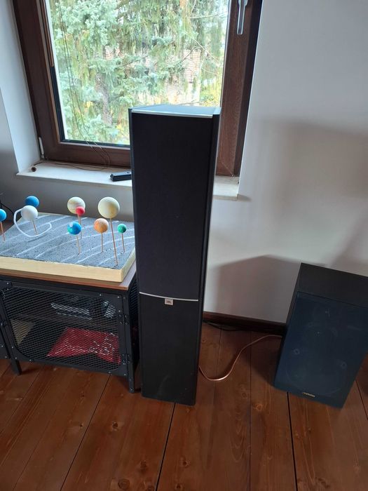 Продавам ресивър DENON X2700h, тонколони JBL и субуфери JBL Klipsch