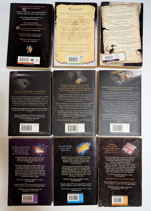 Книги на Тери Пратчет /Terry Pratchett/ на английски