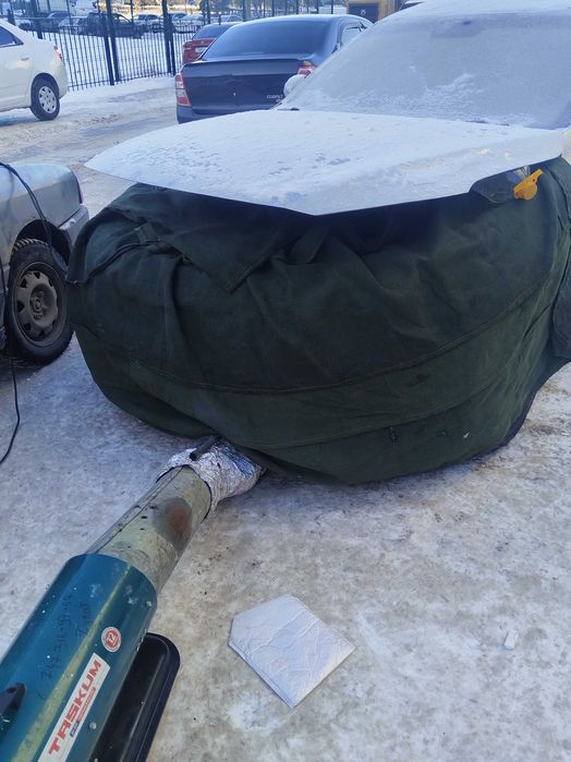 Отогрев грузовых и легковых