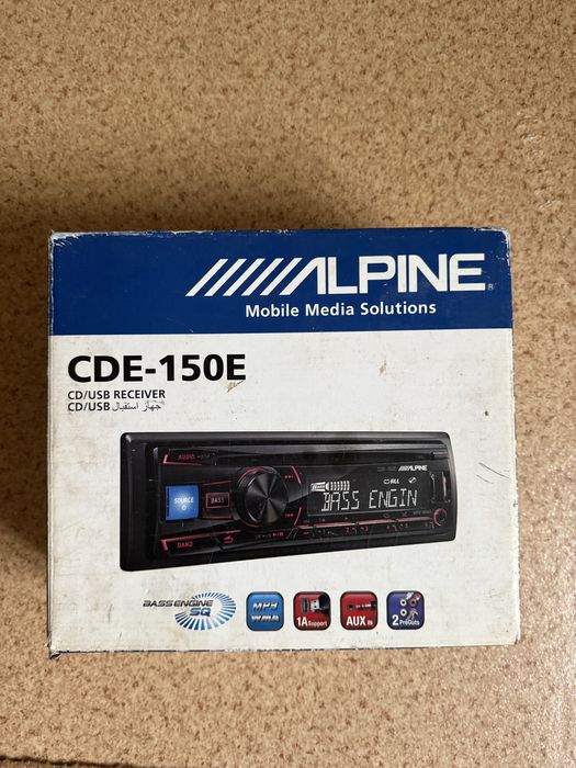 Магнитолла Alpine CDE 150