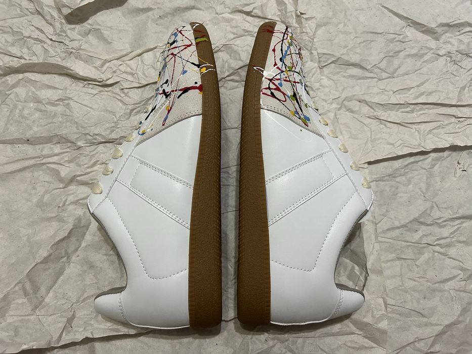 Adidasi Maison Margiela Paint Splatter