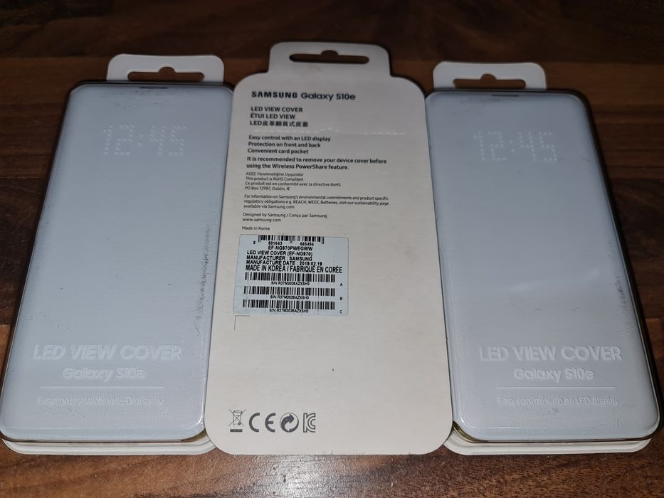 Husa flip smart activa originala Samsung Led View Cover S10e G970