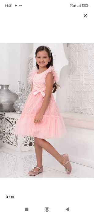 Нарядное платье для девочки